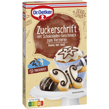 Dr. Oetker Zuckerschrift Schokogeschmack