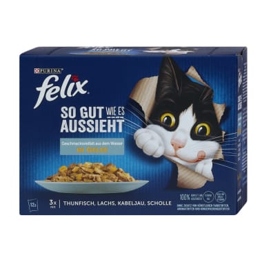 PURINA Felix Fisch in Gelee 12x 85 gr