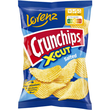 Lorenz Crunchips X-Cut Salted