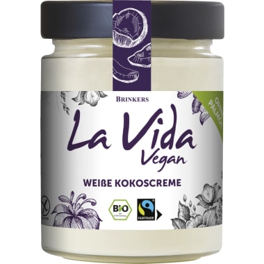 La Vida Vegan Weiße Kokoscreme Bio