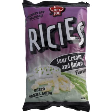 Hey Joe Ricies Sour Cream- und Zwiebelgeschmack