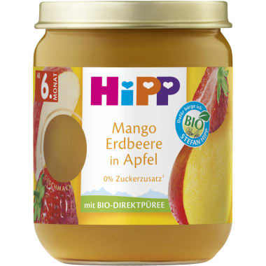 HiPP 6M Mango/Erdbeere/Apfel