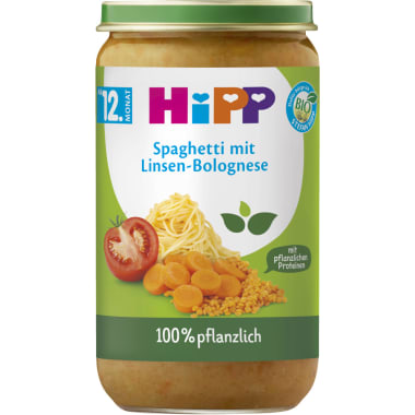 HiPP 12M Spaghetti Linsenbolognese