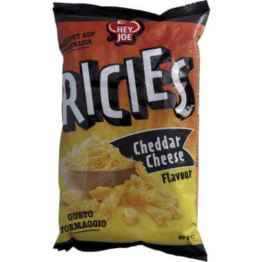 Hey Joe Ricies Cheddar Cheesegeschmack