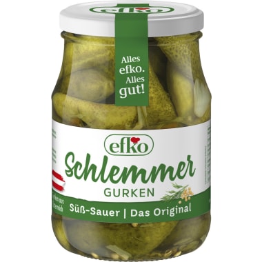 efko Schlemmergurken süß sauer