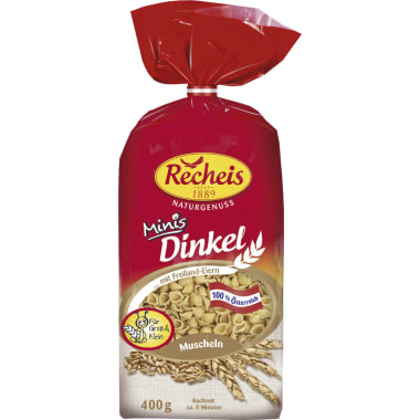 Recheis Naturgenuss Dinkel Mini Muscheln