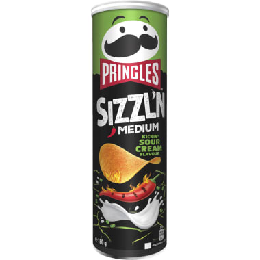 Pringles Chips Kicking Sour Cream