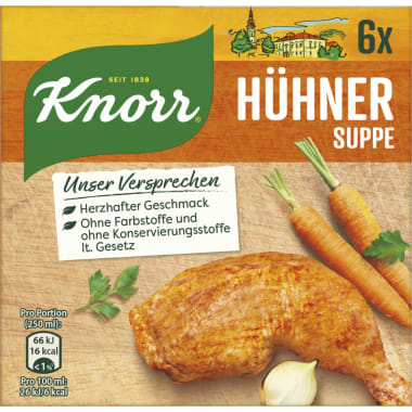 Knorr Hühnersuppe Würfel