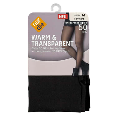 Nur Die Warm& Transparent Strumpfhose online kaufen