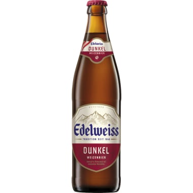 EDELWEISS Weißbier Dunkel 0,5 Liter