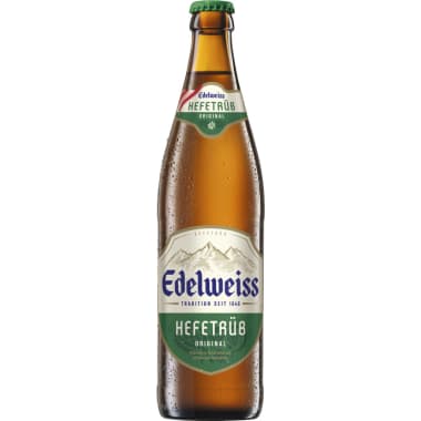 Edelweiss Weißbier Hefetrüb 0,5 Liter