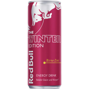 Red Bull Winter Edition Birne-Zimt