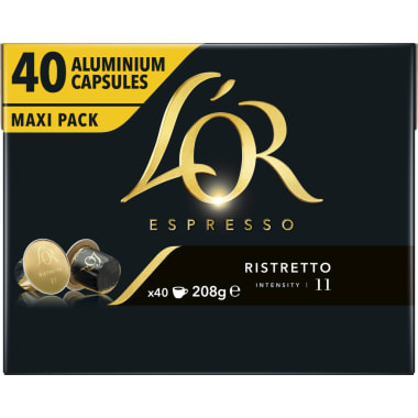 L'OR LOR NC Kapseln Espresso Ristretto 40er