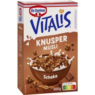 Dr. Oetker Vitalis Knuspermüsli Schokolade