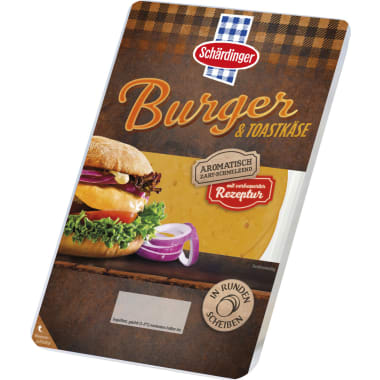 Schärdinger Burgerkäse aromatisch Scheiben 40%