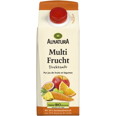 Alnatura Bio Multi Direktsaft 0,75 Liter