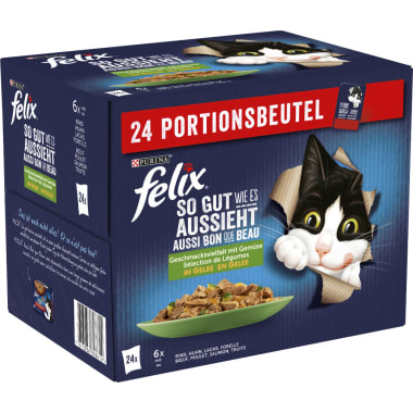 PURINA Felix Gemüse 24x 85 gr