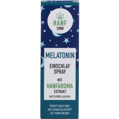 Hanfsinn Melatonin Einschlaf Spray