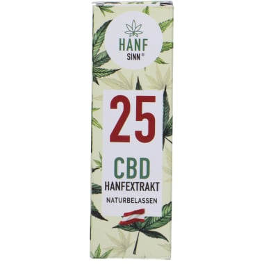 Hanfsinn 25% CBD Hanfextrakt naturbelassen