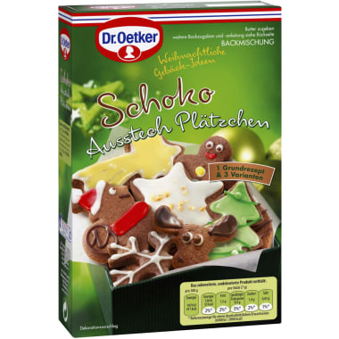 Dr. Oetker Schoko Ausstechplätzchen