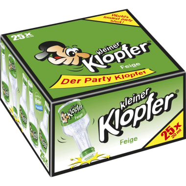 Kleiner Klopfer Feige 17% 25x 0,02 Liter