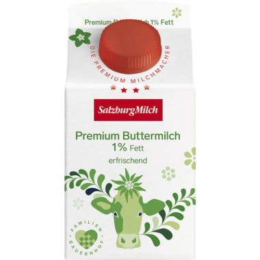 SalzburgMilch Premium Buttermilch 1%