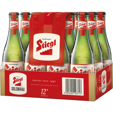 Stiegl Goldbräu Tray 12x 0,33 Liter