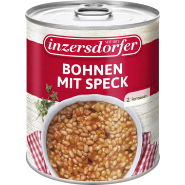 Inzersdorfer Bohnen mit Speck