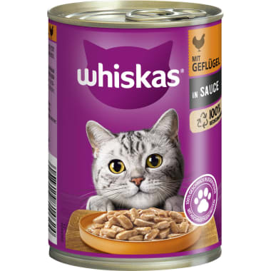 WHISKAS Geflügel in Sauce