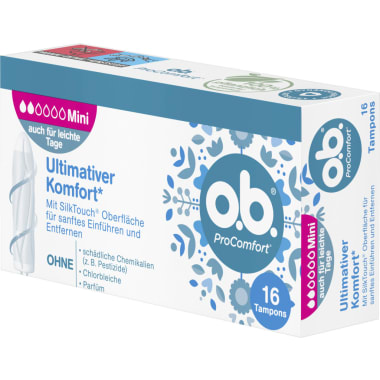 O.B. Tampons Pro Comfort Mini 56er-Packung