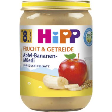 HiPP Apfel-Bananen-Müsli 8. Monat