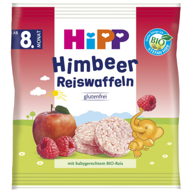 HiPP Reiswaffel Himbeere