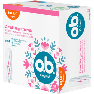 O.B. Tampon Super 56er-Packung