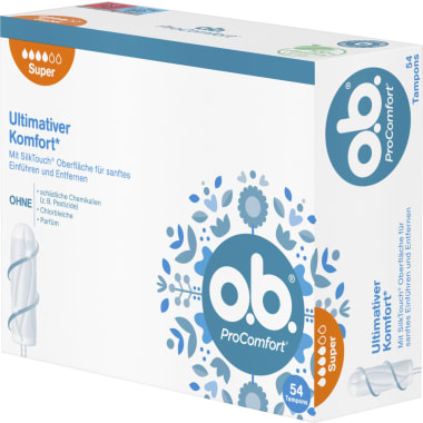 O.B. Tampon Pro Comfort Super 48er-Packung