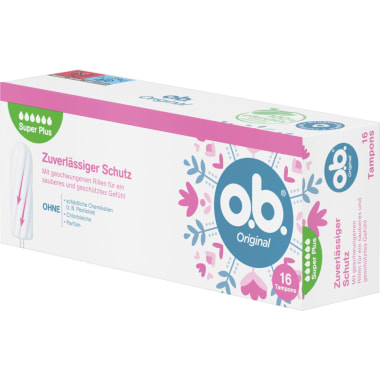 O.B. Tampon Super Plus 16er-Packung