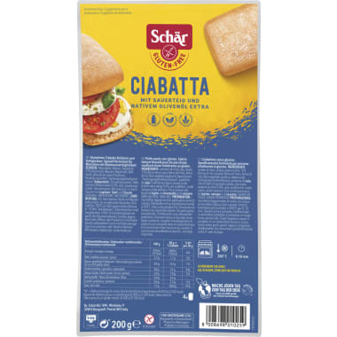 Schär Ciabatta Rustica glutenfrei