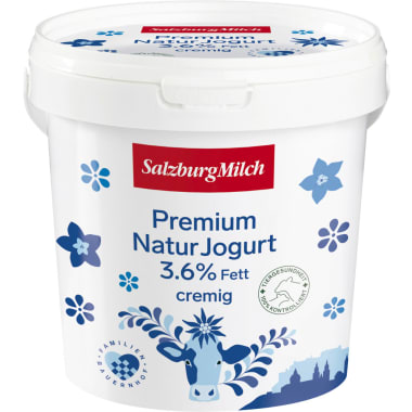 SalzburgMilch Premium Naturjogurt cremig 3,6% 1 kg
