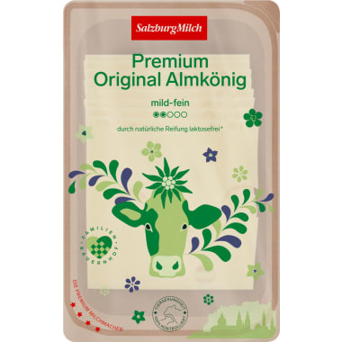 SalzburgMilch Premium Original Almkönig Scheiben 45%