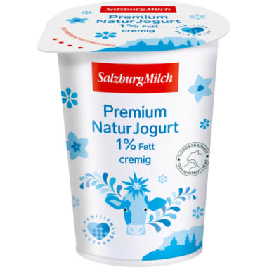 SalzburgMilch Premium Naturjogurt 1% 500 gr