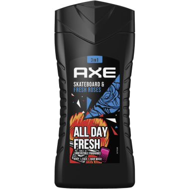 Axe Duschgel Bodywash Skateboard & Fresh Roses 