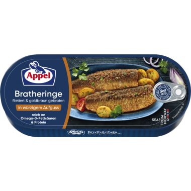 Appel Filetierte Bratheringe