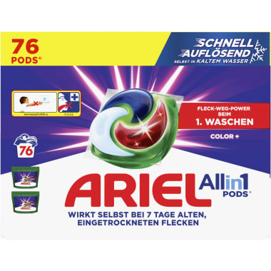 Ariel All-in-1 Pods Color 76 Waschgänge