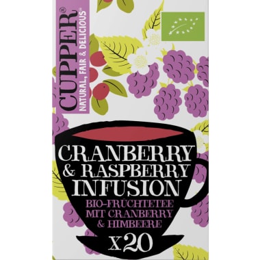 Cupper Tee Cranberry & Raspberry