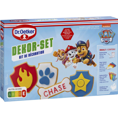 Dr. Oetker Paw Patrol Cookie Dekorier Set