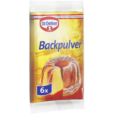 Dr. Oetker Backpulver 6er-Packung