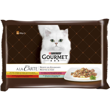 PURINA Gourmet A La Carte Fleisch Katzenfutter