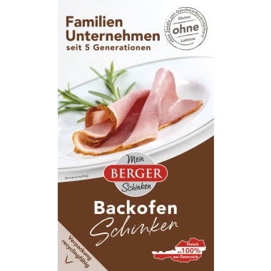 Berger Backofen-Schinken geschnitten