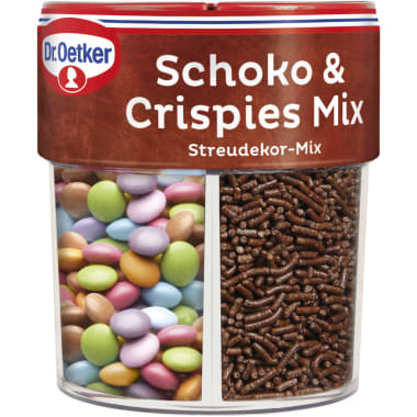 Dr. Oetker Streudekor Schoko & Crispies Mix