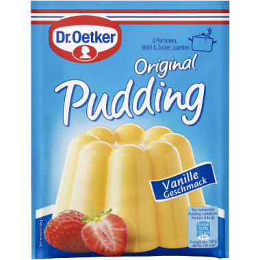 Dr. Oetker Vanillepudding Pulver 3er-Packung