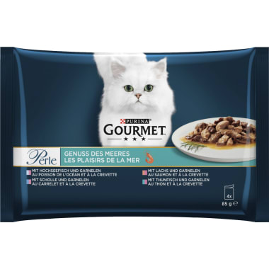 PURINA Gourmet Perle Genuss des Meeres 4x 85 gr